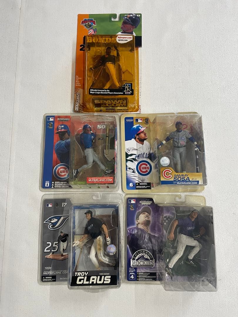 未開封　マクファーレントイズ メジャーリーガー　フィギュア　5個セット cardfanatic_bbmf-2024-19