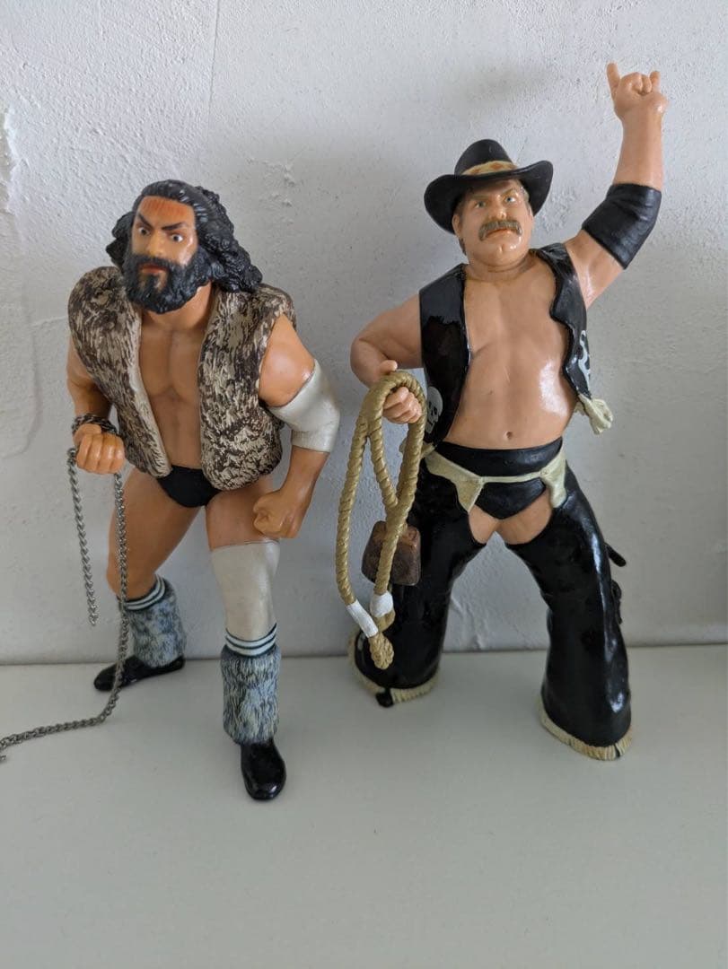 プロレスフィギュア　ブルーザーブロディ　スタンハンセン2体セット プロレスフィギュア ブルーザーブロディ・スタンハンセン 超獣コンビ