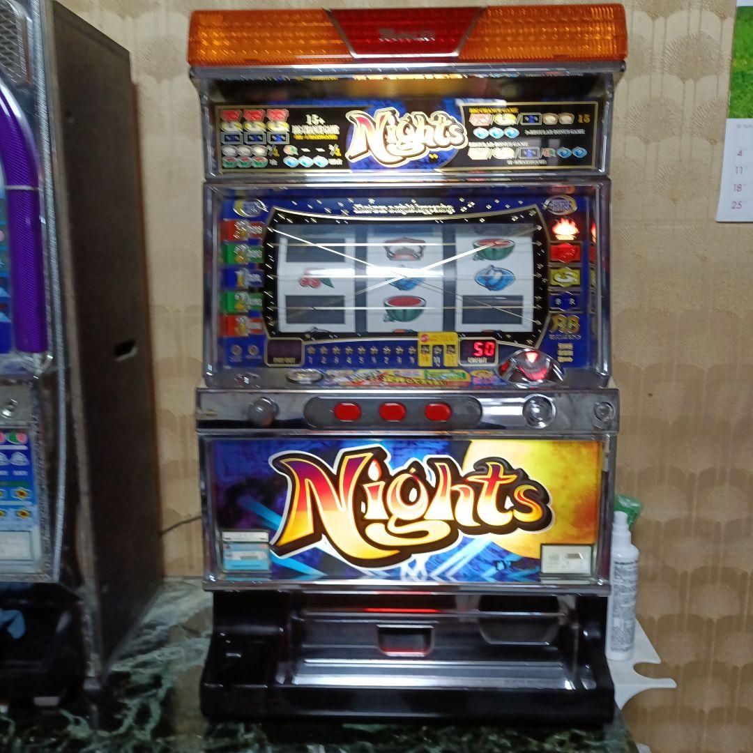 3*n様 パチスロ実機　Nights 　ナイツ　4号機　メダル仕様　メダル120