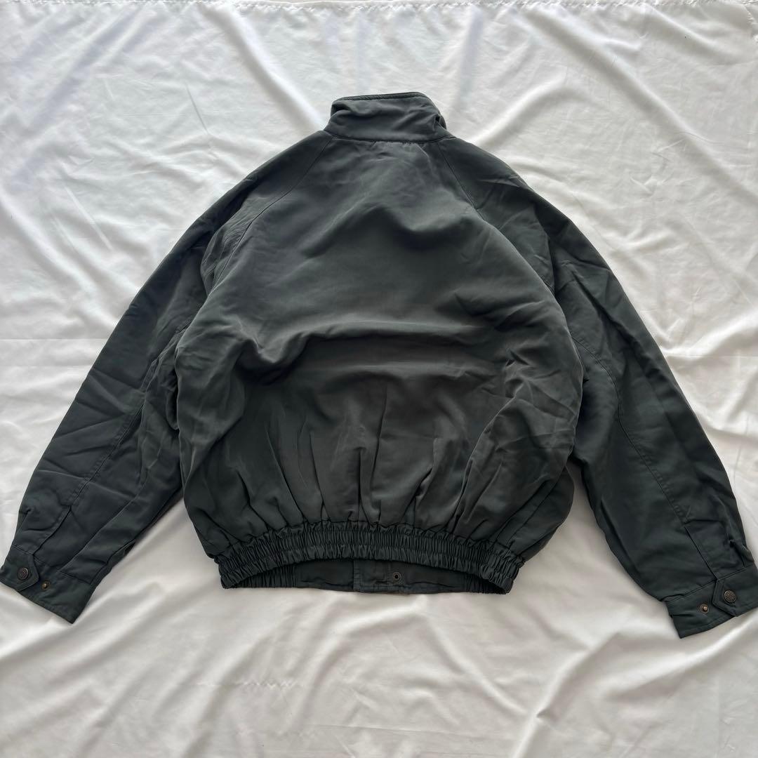 90s vintage 中綿ブルゾン 短丈 ダークグリーン アメカジ カジュアル