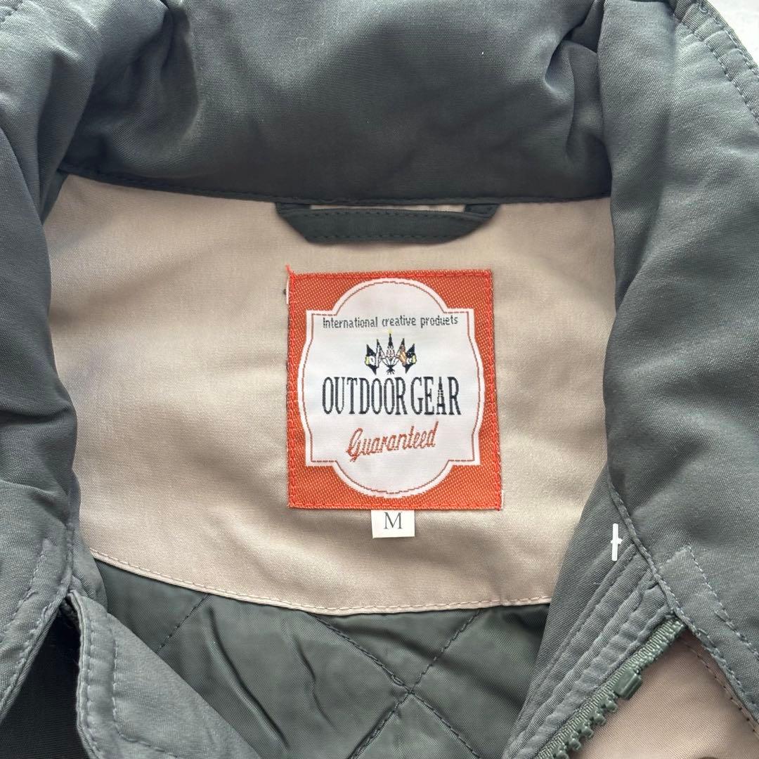 90s vintage 中綿ブルゾン 短丈 ダークグリーン アメカジ カジュアル