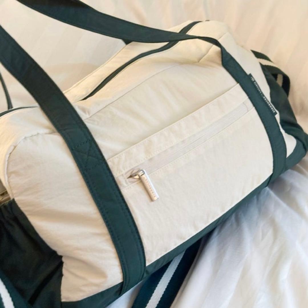 韓国スターバックス 】LACOSTE ラコステ バッグ グリーン非売品 - メルカリ