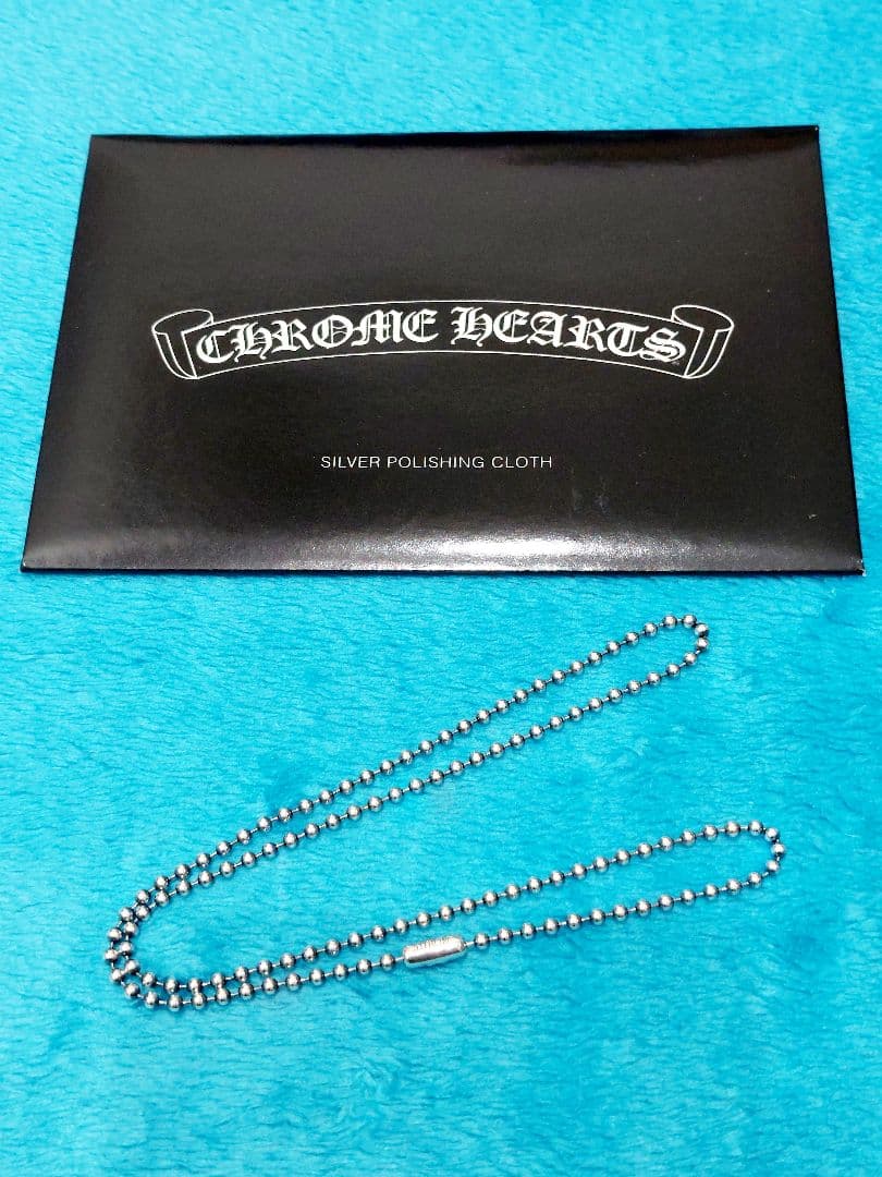 OLD STERLING刻印 約42cm クロムハーツ 純正ボールチェーン ③