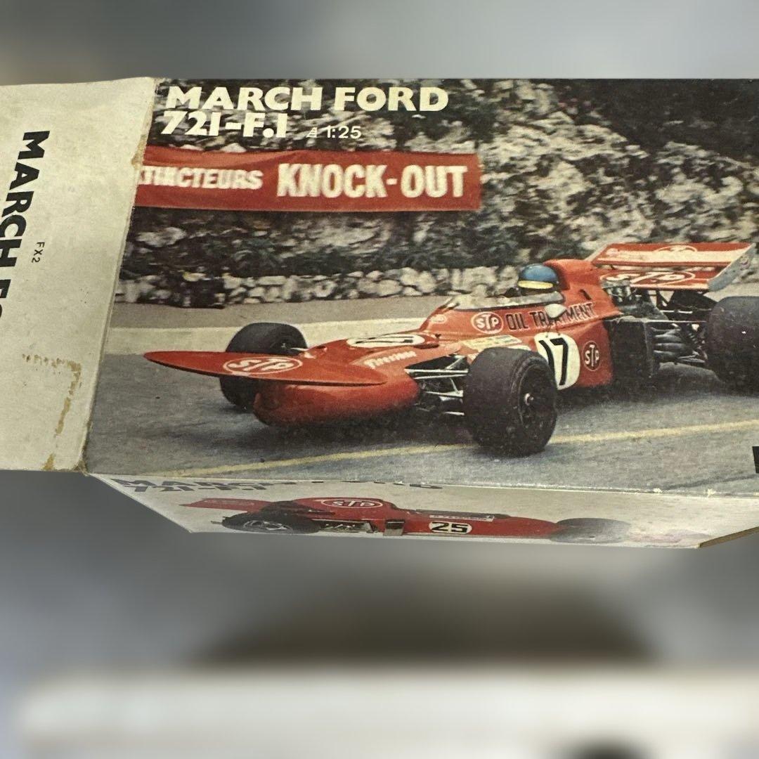 March Ford 721-F1 ミニカー 1/25 STP 激レア