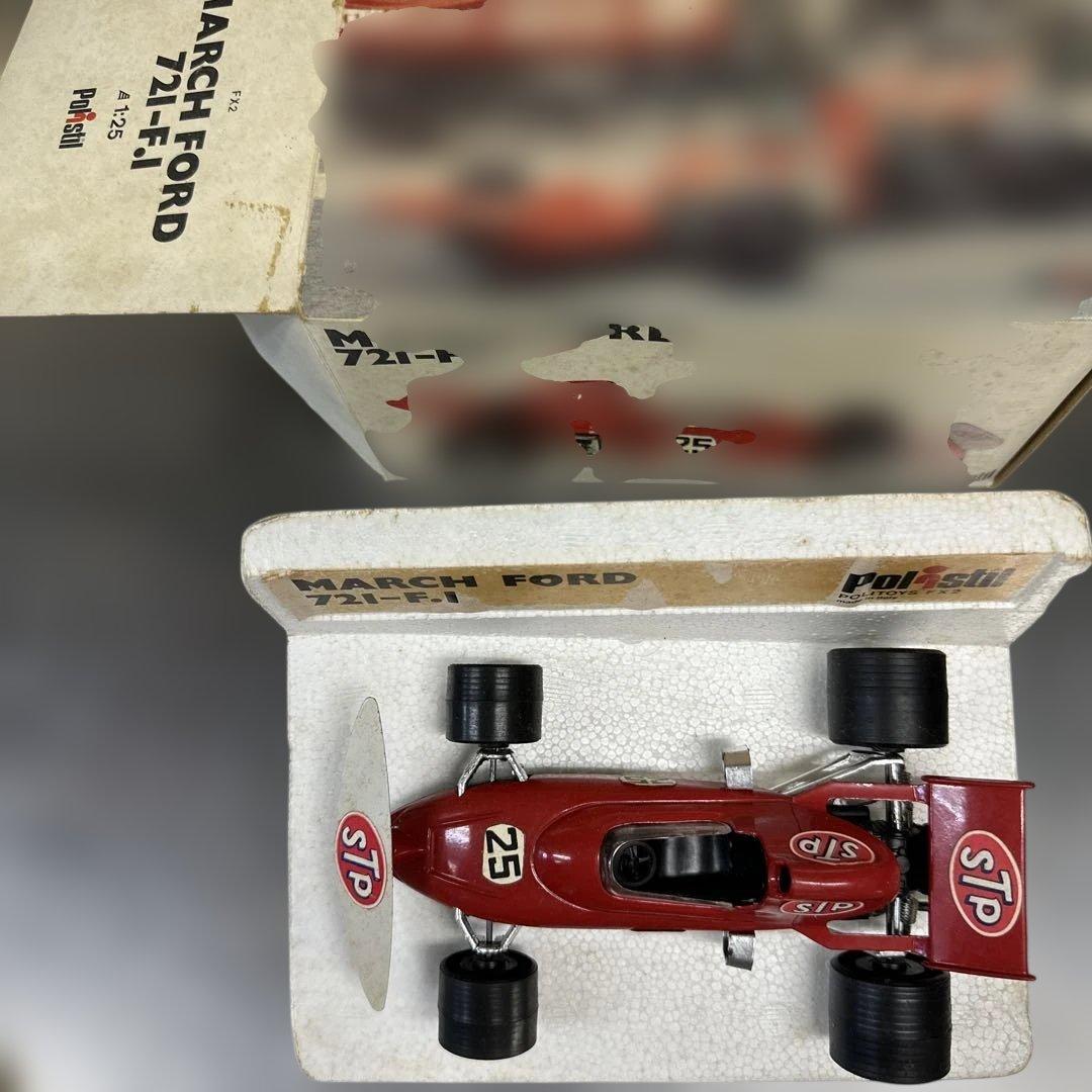 March Ford 721-F1 ミニカー 1/25 STP 激レア