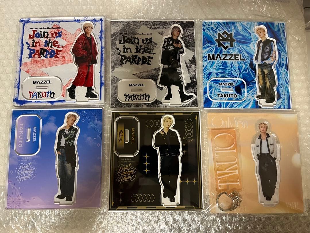 MAZZEL TAKUTO アクスタ Amazon.co.jp: MAZZEL TAKUTO タクト アクリルスタンド PARADE