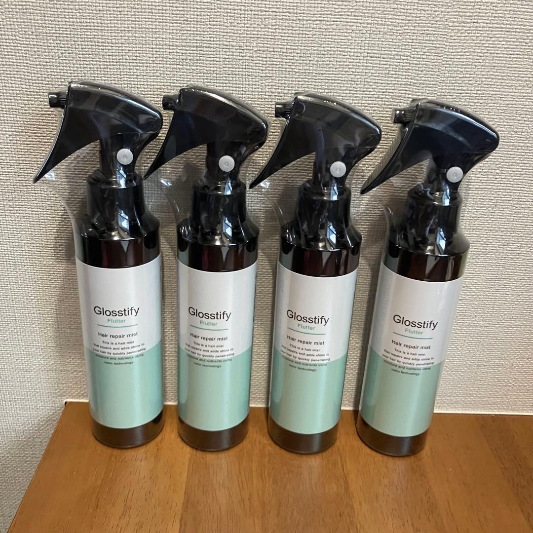 Glossify fultter ヘアリペアミスト 4本セット 150ml Amazon | 【スーパーヒアルロン×シルクプロテイン】Glosstify グロス