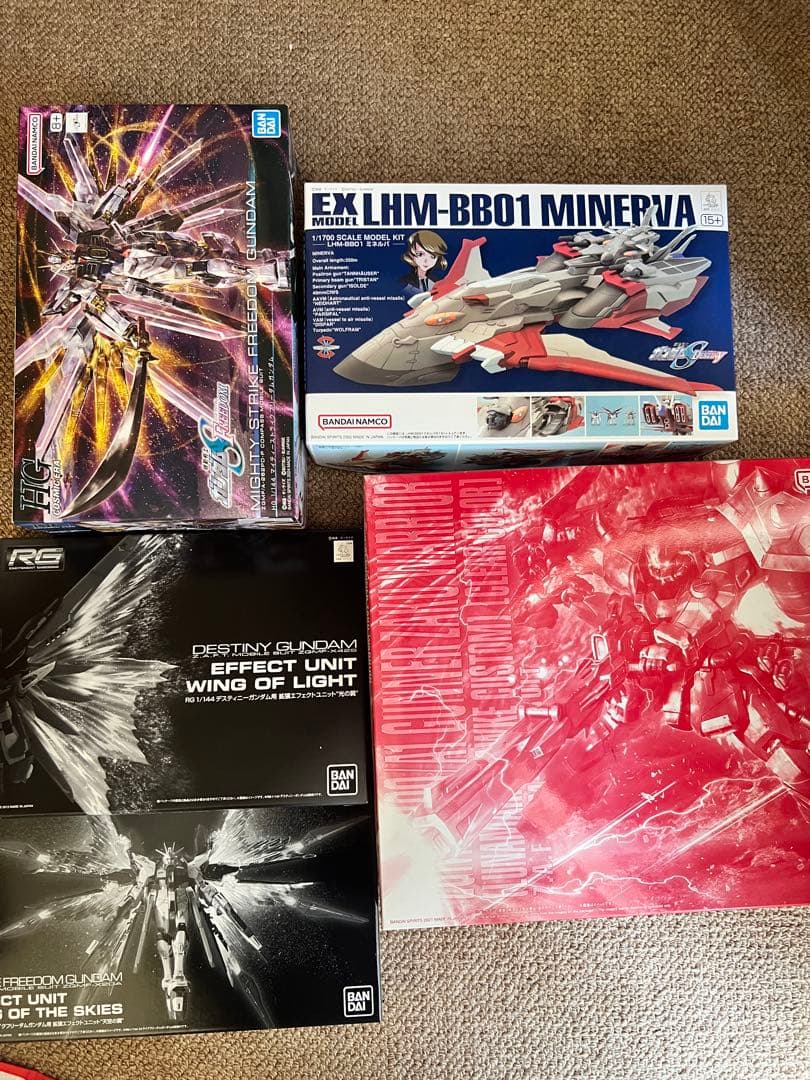 【未使用】ガンプラセット 積みプラ　ザク　ルナマリア