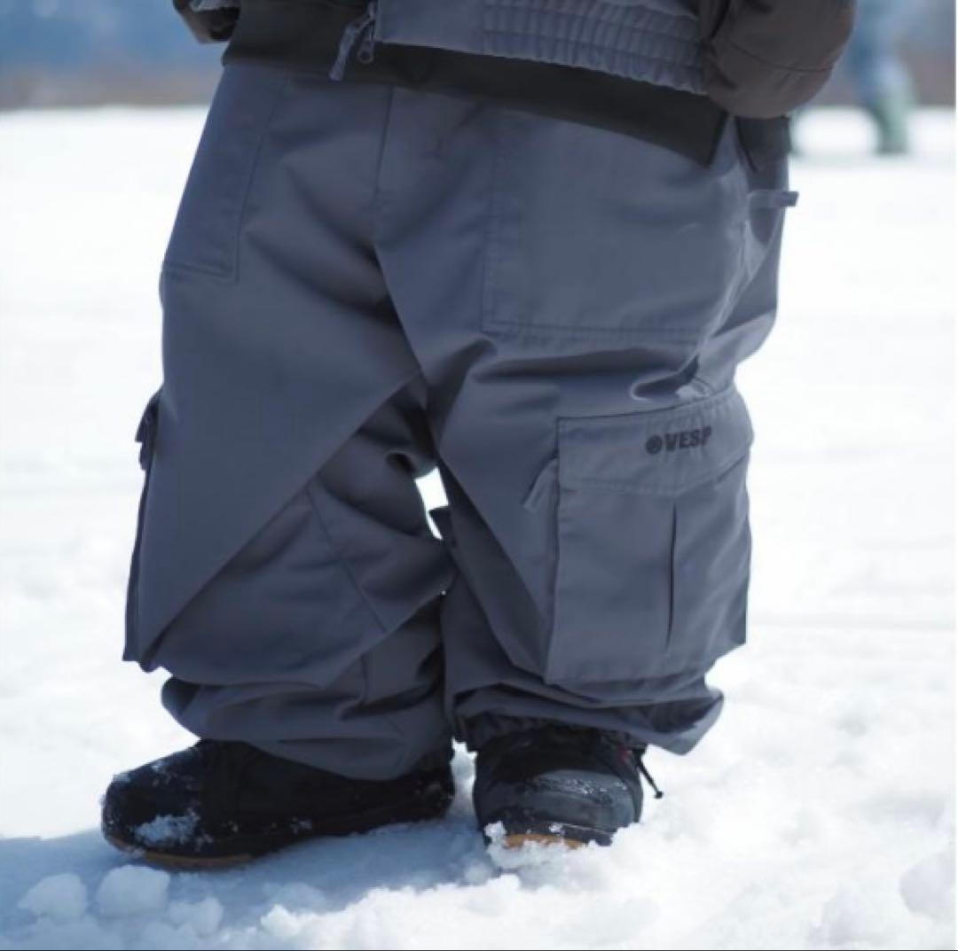 新品 vesp ベスプ XXXL ワイドジョガー パンツ スノーボード ウェア