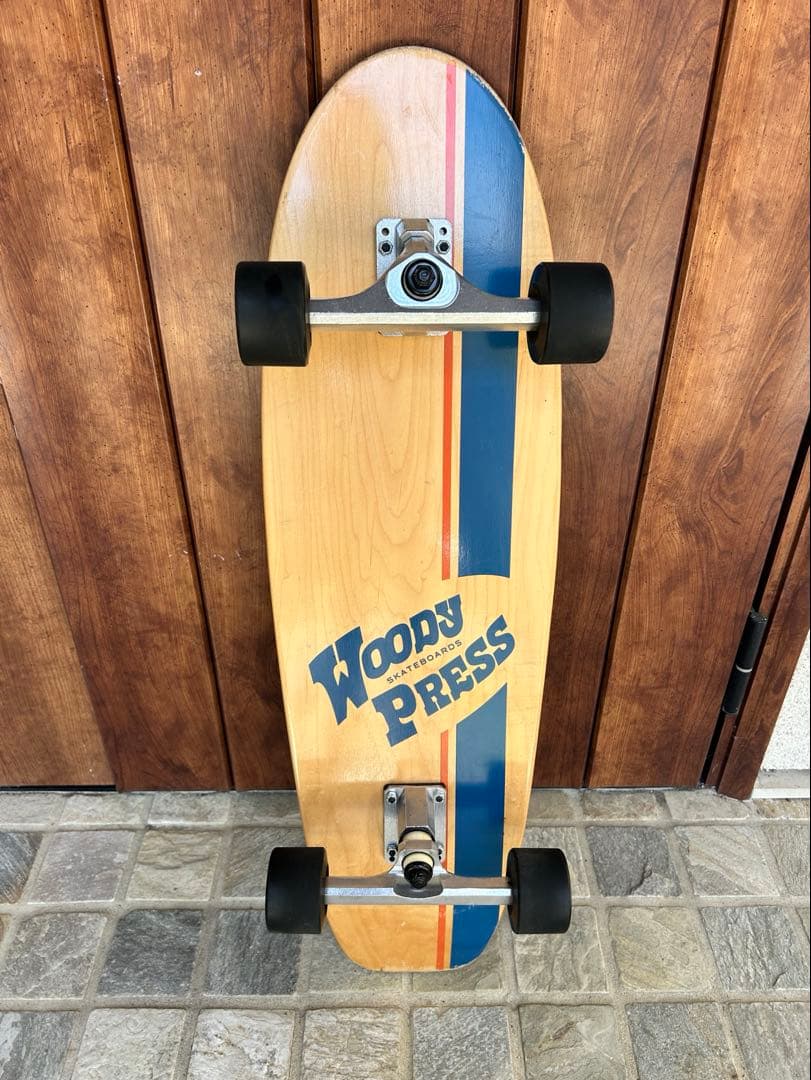 WOODYPRESS 32インチ カービング スケートボード