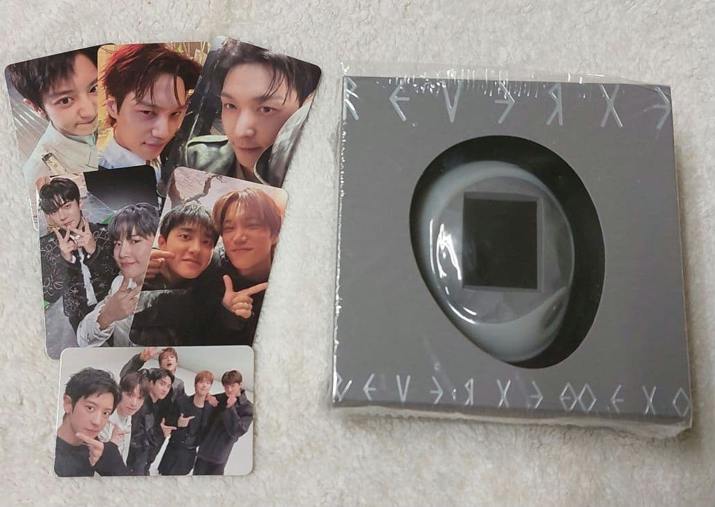 EXO【REVERXE】ユニットトレカ EX-VISION トレカ、ポスカ付き