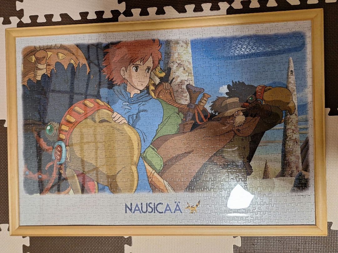 ナウシカ　砂丘の風　完成品　ジグソーパズル