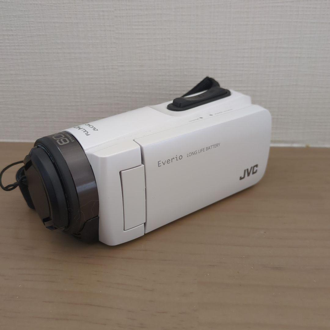 JVC-GZ-F270-W デジカメ　ビデオカメラ