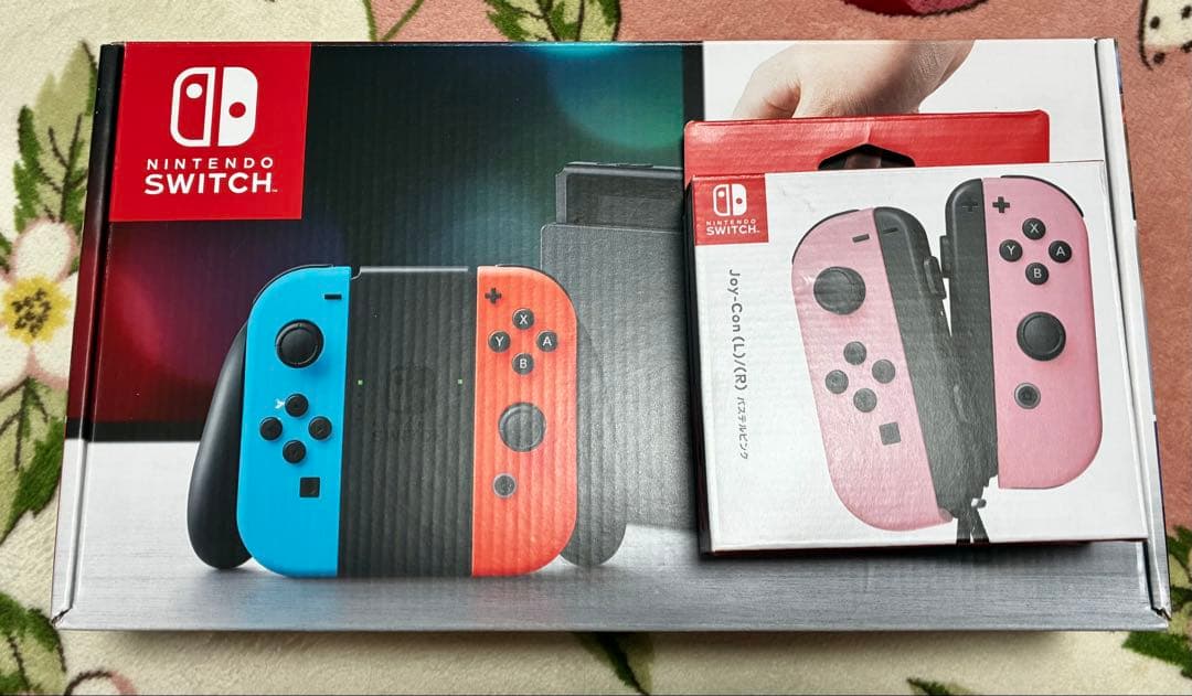 Nintendo Switch 本体 ジョイコン パステルピンク