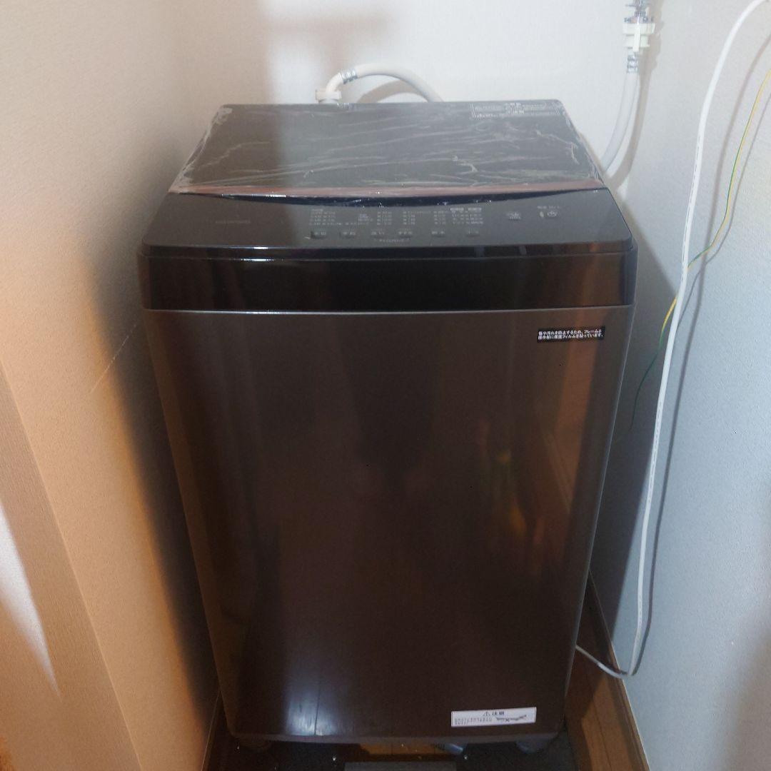 【美品】アイリスオーヤマ IAW-T605BL-B　2023年製