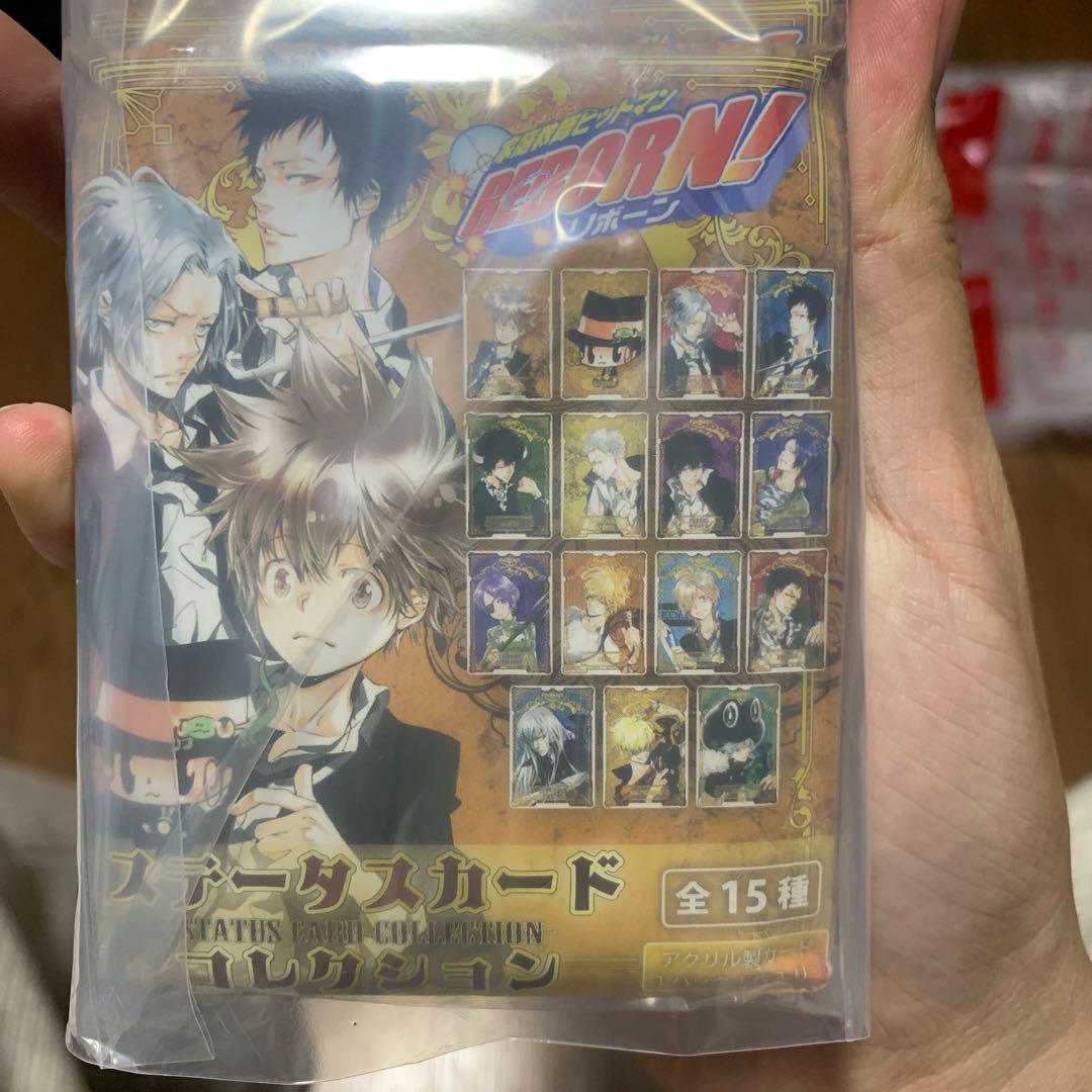 家庭教師ヒットマン REBORN ステータスカード 15点セット×10 家庭教師ヒットマンREBORN!ステータスカードコレクション再受注決定