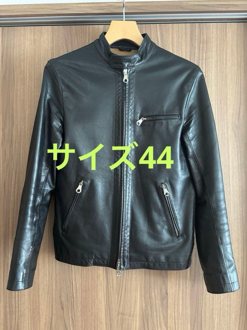 CINQUANTAシングルライダースジャケット