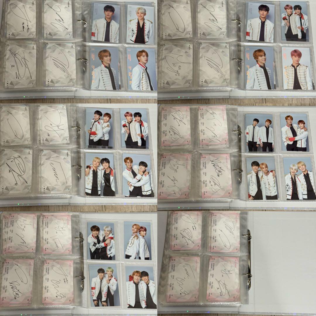 SEVENTEEN IDEALCUT トレカファイル(トレカ111枚付) SEVENTEEN 公式