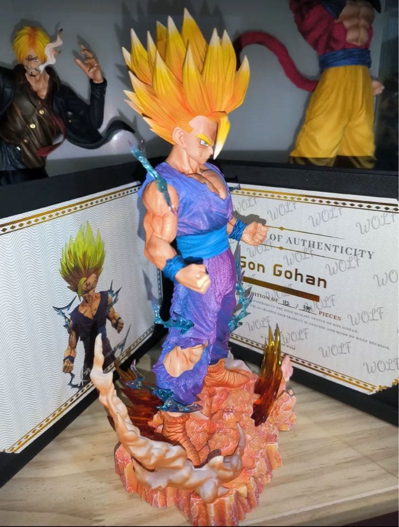 ドラゴンボール 孫悟飯 ガレキ ガレージキット スタチューX⑤ - メルカリ