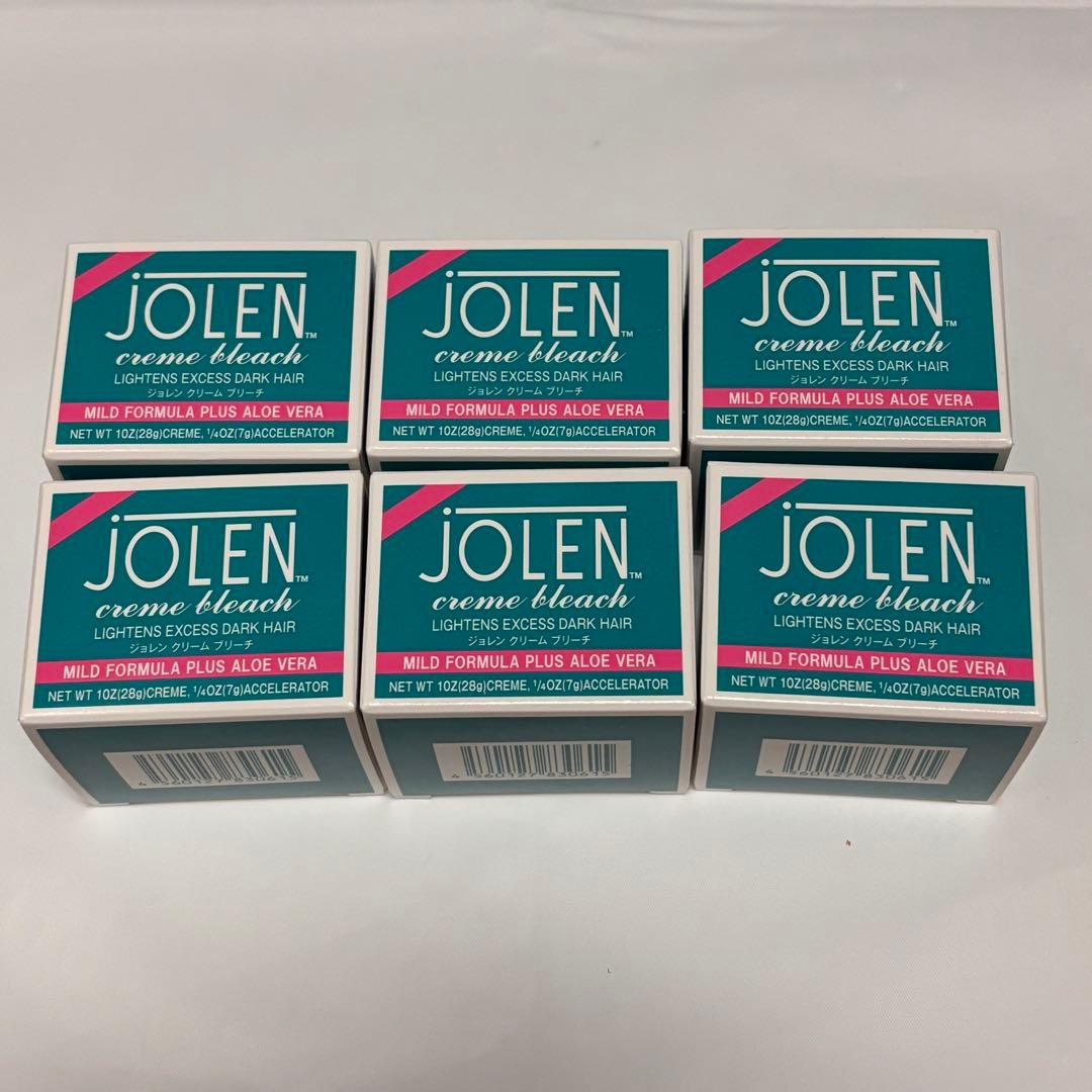 【新品未使用】ジョレンクリームブリーチ〈クリーム状脱色剤〉6箱セット