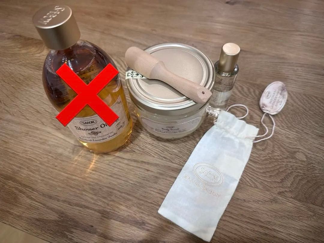 SABON オードトワレ、ボディースクラブ