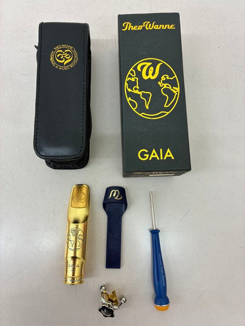セオワニ　ガイア2 テナーサックス 7☆ Theo Wanne GAIA 4 METAL テナ−7☆ メタルマウスピース テナー