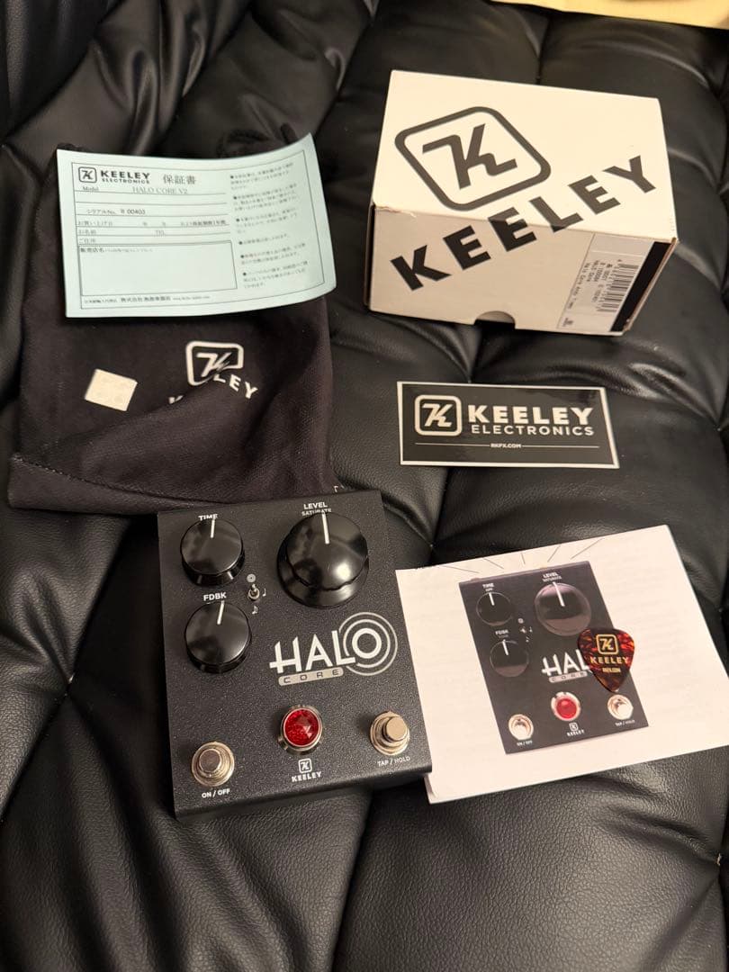 ギター Keeley HALO CORE V2 keeley Halo Core V2 Andy Timmons signature（キーリー）ディレイ