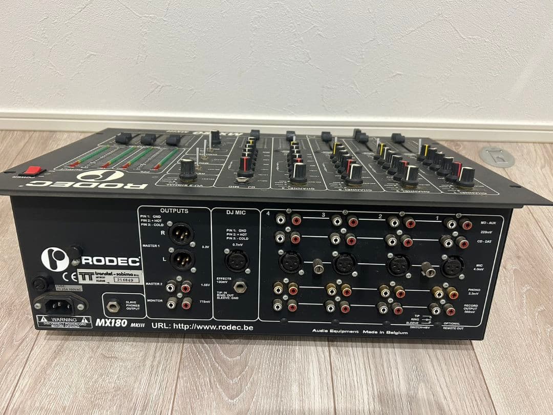 RODEC MX180 MKIII ミキサー DJサウンド