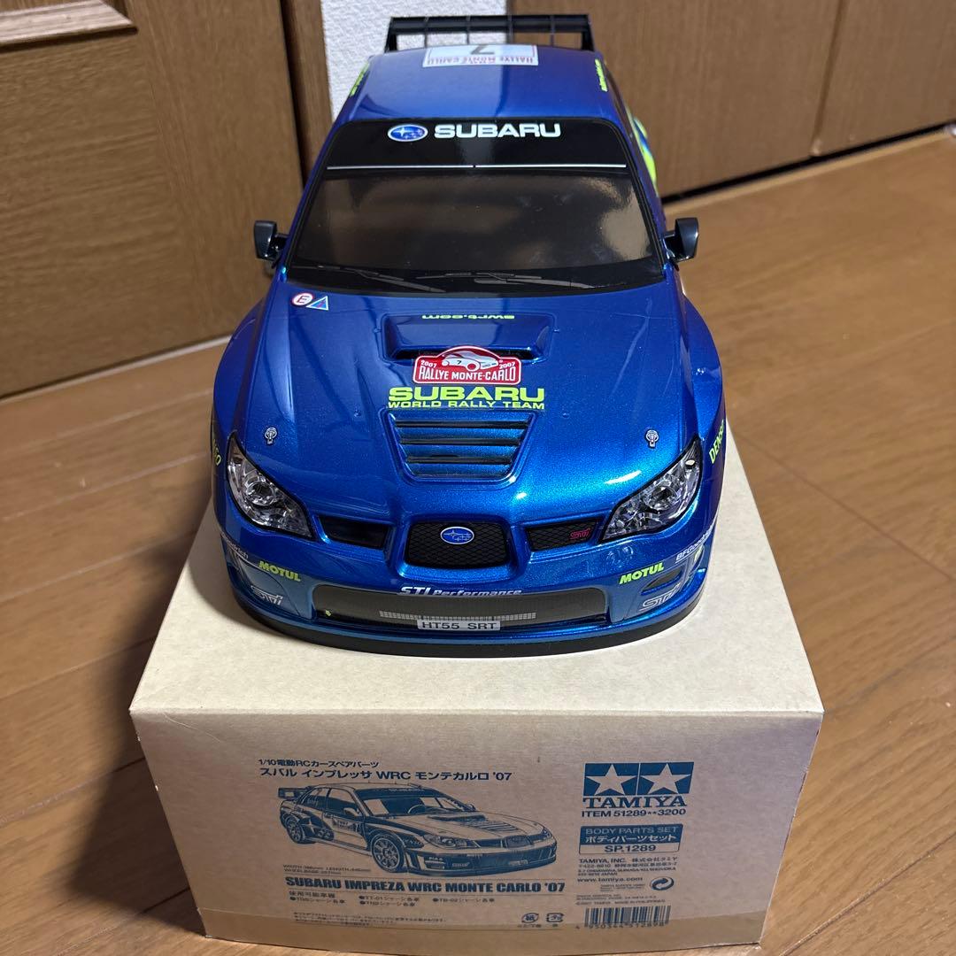 SUBARU インプレッサ WRC モンテカルロ '07 1/10 ボディ新品！ 楽天市場】タミヤ 1/10 SUBARU インプレッサ WRC モンテカルロ'07 塗装