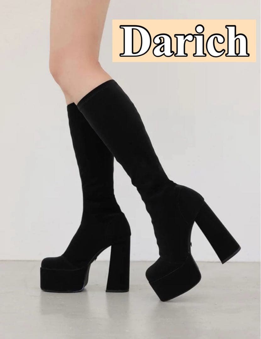 【Darich/ダーリッチ 】ウルトラストレッチロングブーツ«M»