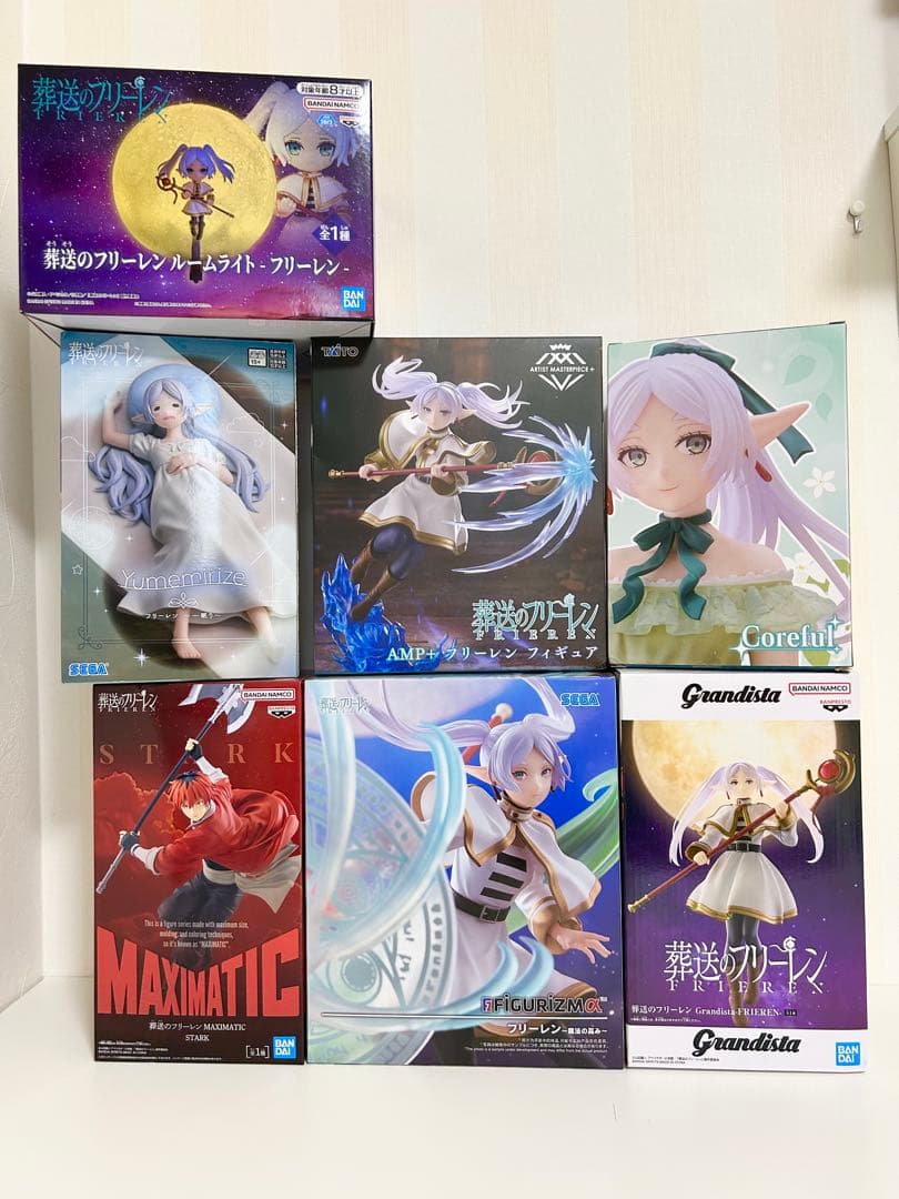 プライズフィギュア 葬送のフリーレン7点セット まとめ売り - メルカリ