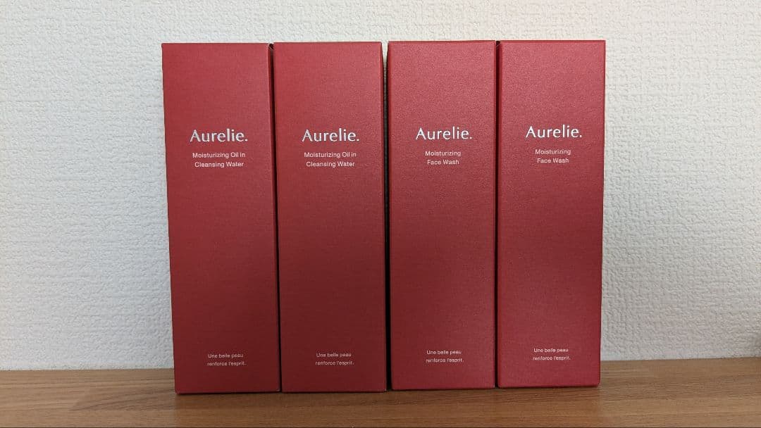 Aurelie. 保湿クレンジングジェル・洗顔料 4本セット