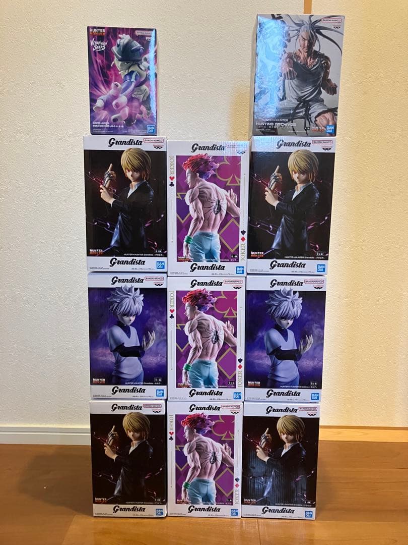 【早い者勝ち】HUNTER×HUNTER ヒソカキルアなどフィギュア11体セット 楽天市場】hunter×hunter ヒソカの通販