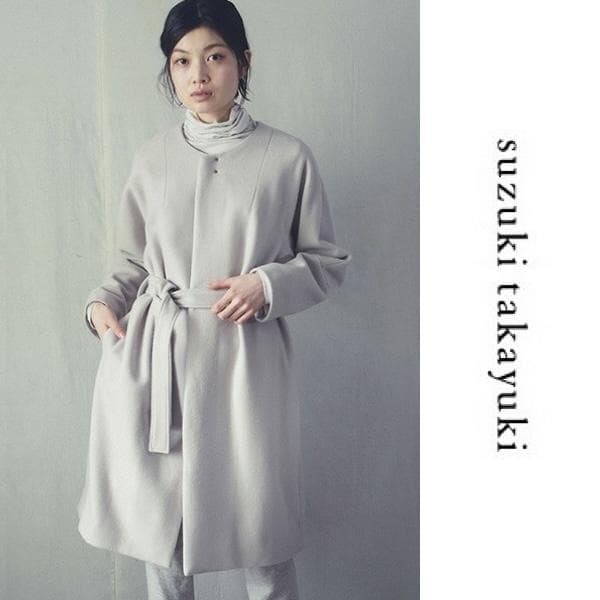 Suzuki Takayuki No-Collar Coat ノーカラーコート