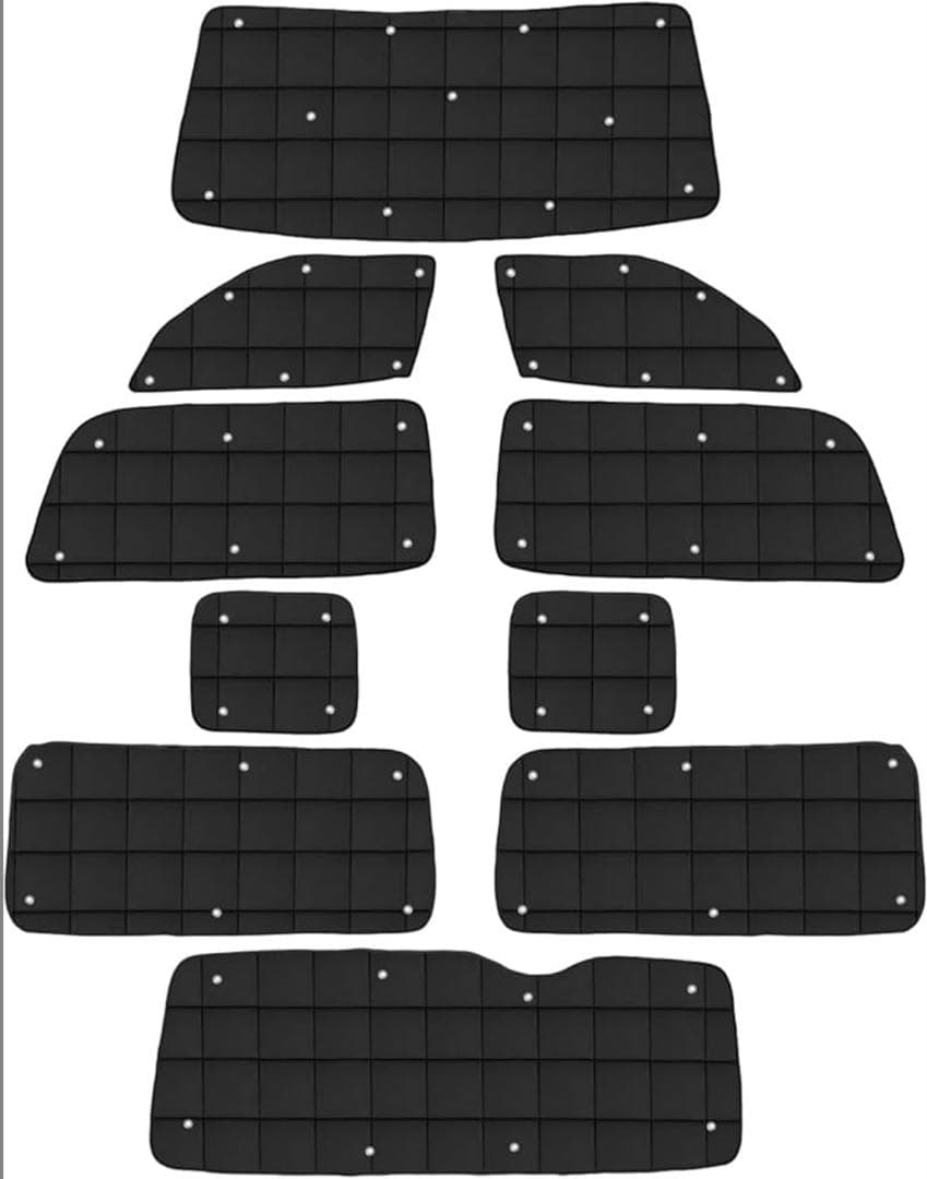 ハイエース サンシェード ワイド用 トヨタ ハイエース 200系 ワイド H19/8〜 ワンタッチ 折り畳み式