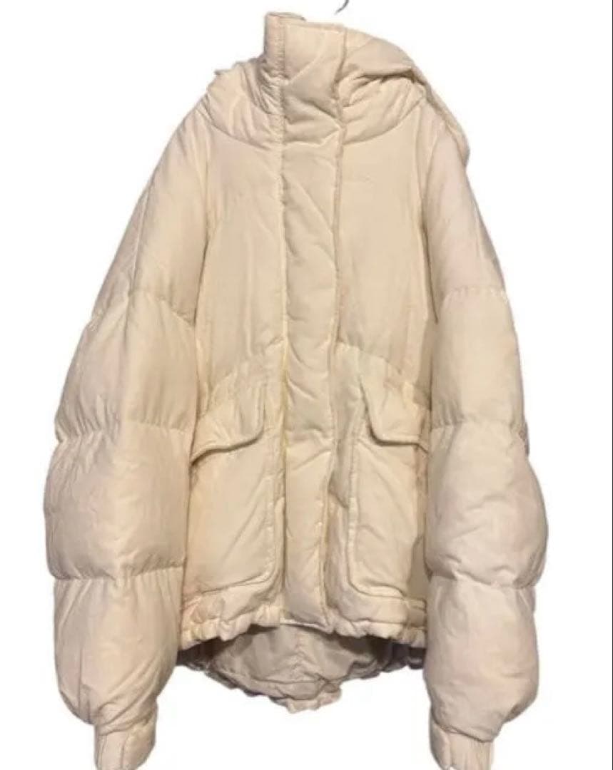 最終値下【完売品 未使用】cocodeal ボリュームコーデュロイダウン