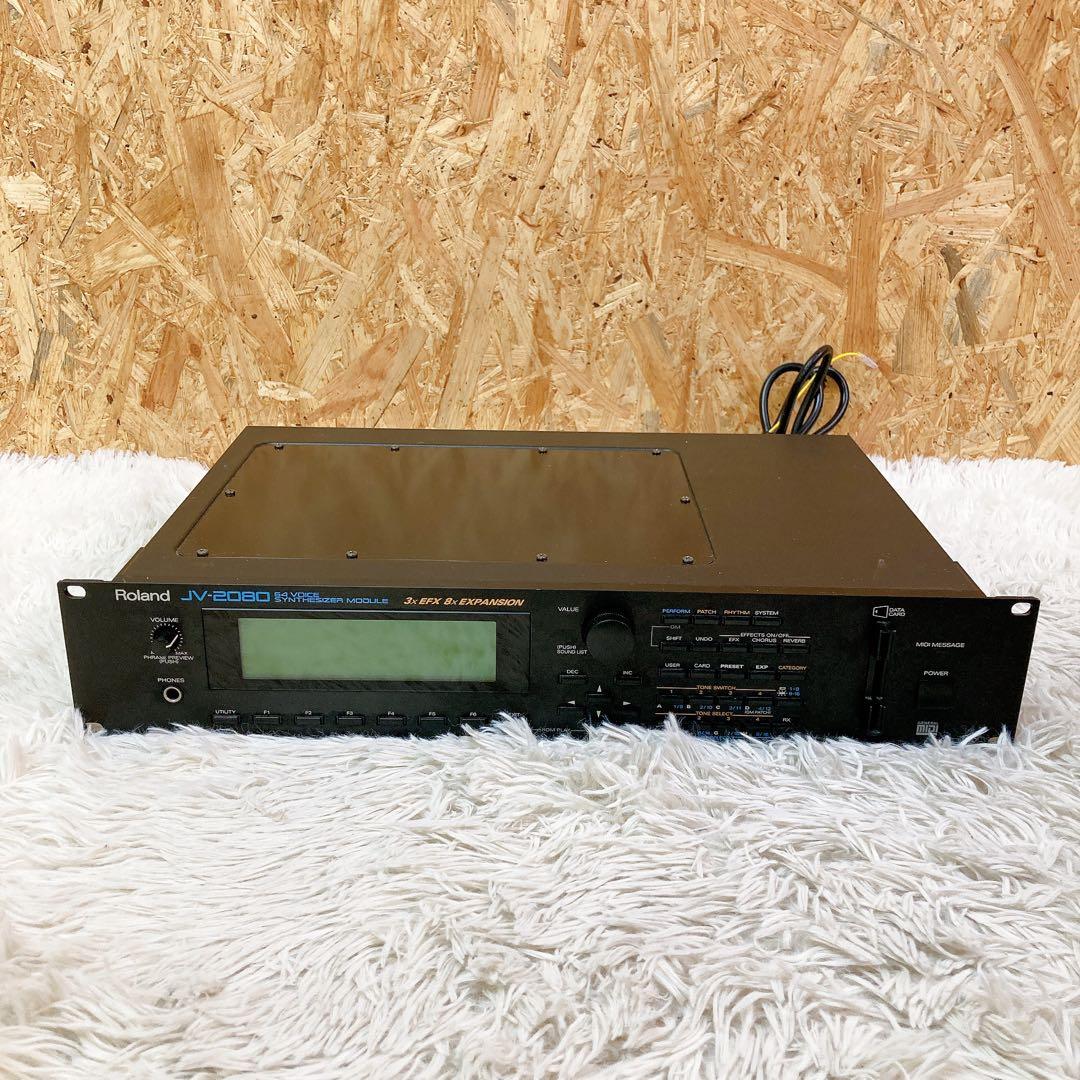 Roland ローランド JV-2080 64ボイス シンセシスモジュール Roland - JV-2080 | 64-Voice Synthesizer Module