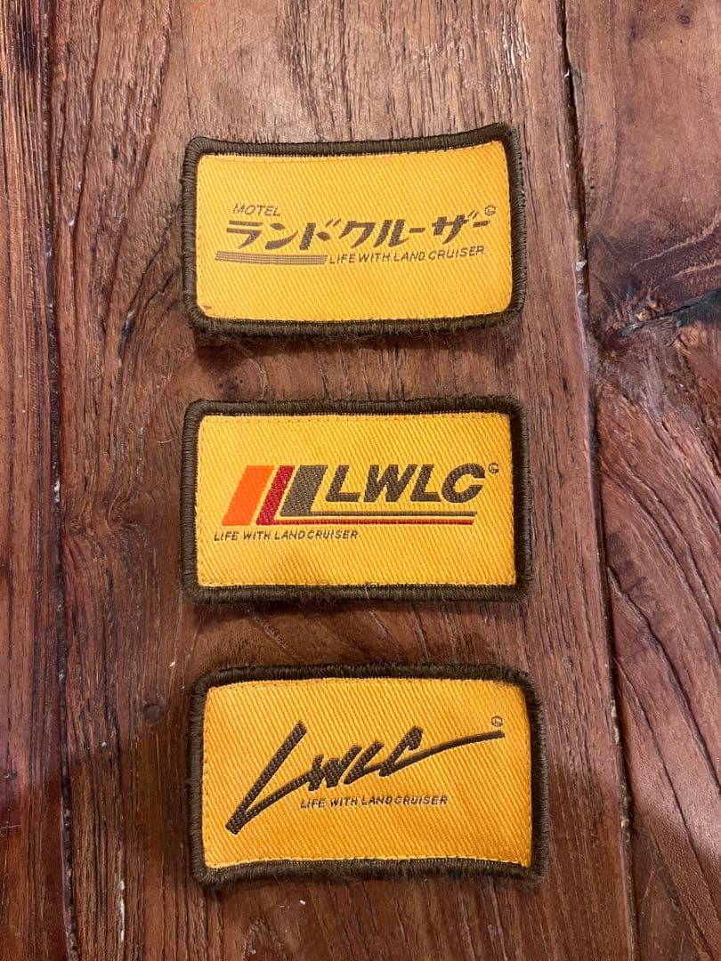 MOTELランドクルーザー パッチ ワッペン3枚セット