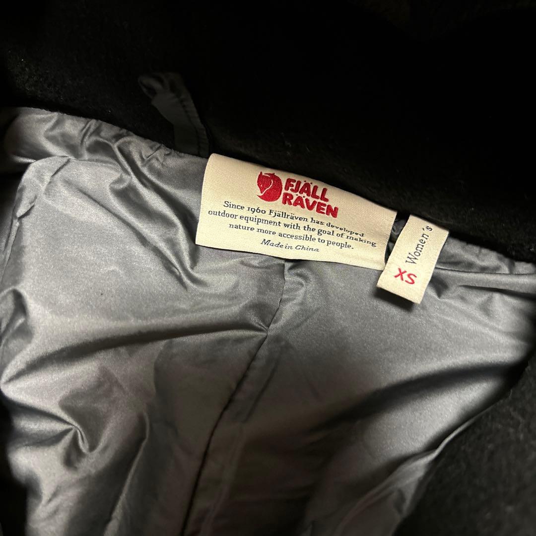 美品 fjall raven ロングダウンコート XS 防寒 ダウンジャケット