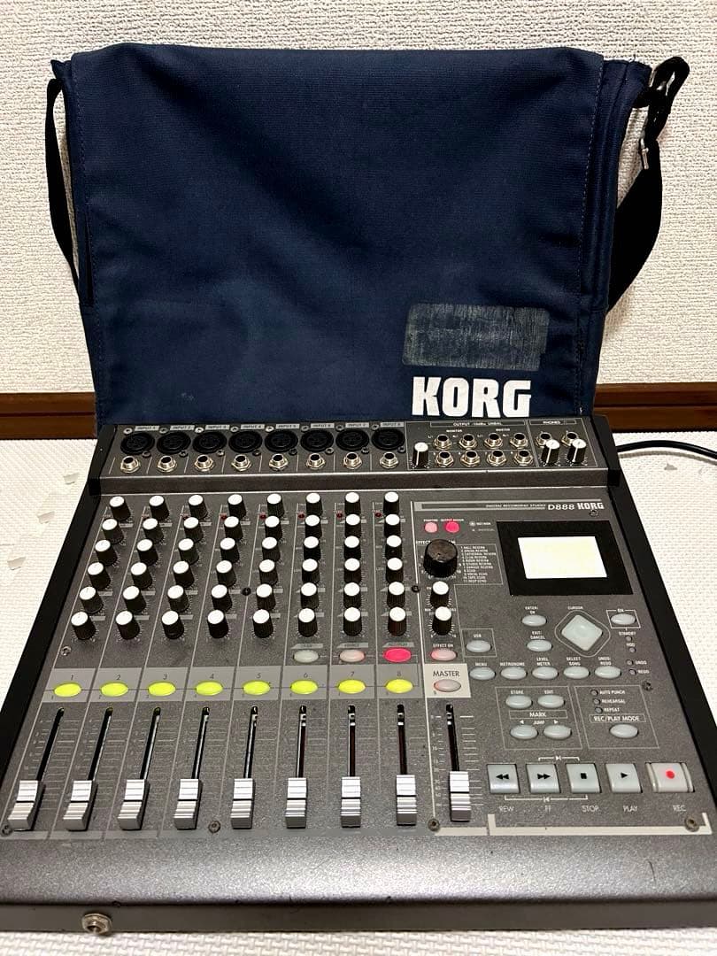 【キャリーバッグ、説明書、電源コード付き】KORG D888 デジタルMTR