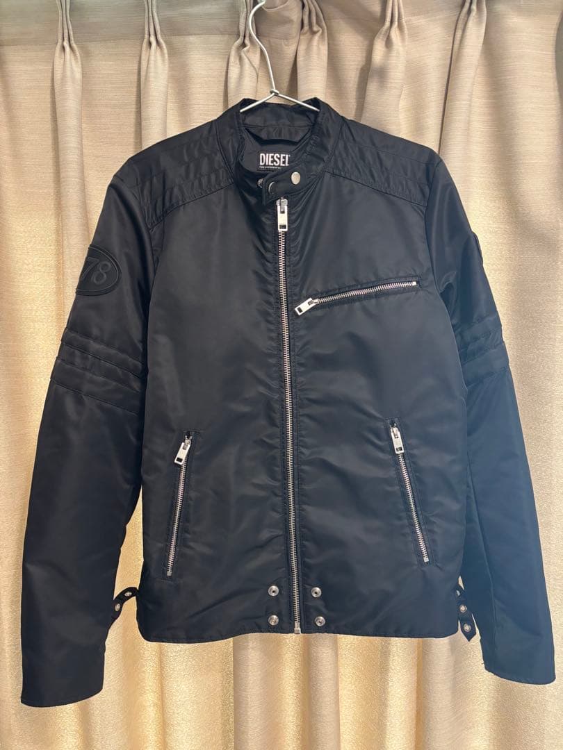 DIESEL 池田エライザ着用モデル シングルライダースジャケット M