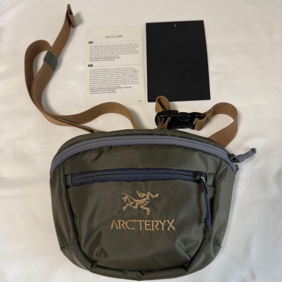 【匿名配送】アークテリクス BEAMS 別注 マンティス1 オリーブ ショルダー