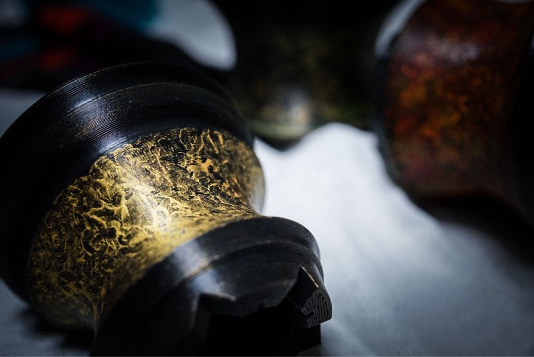 入道朱雀〜金〜 4号直径12㎝ 3dプリンター鉢 作家鉢 アガベ - メルカリ