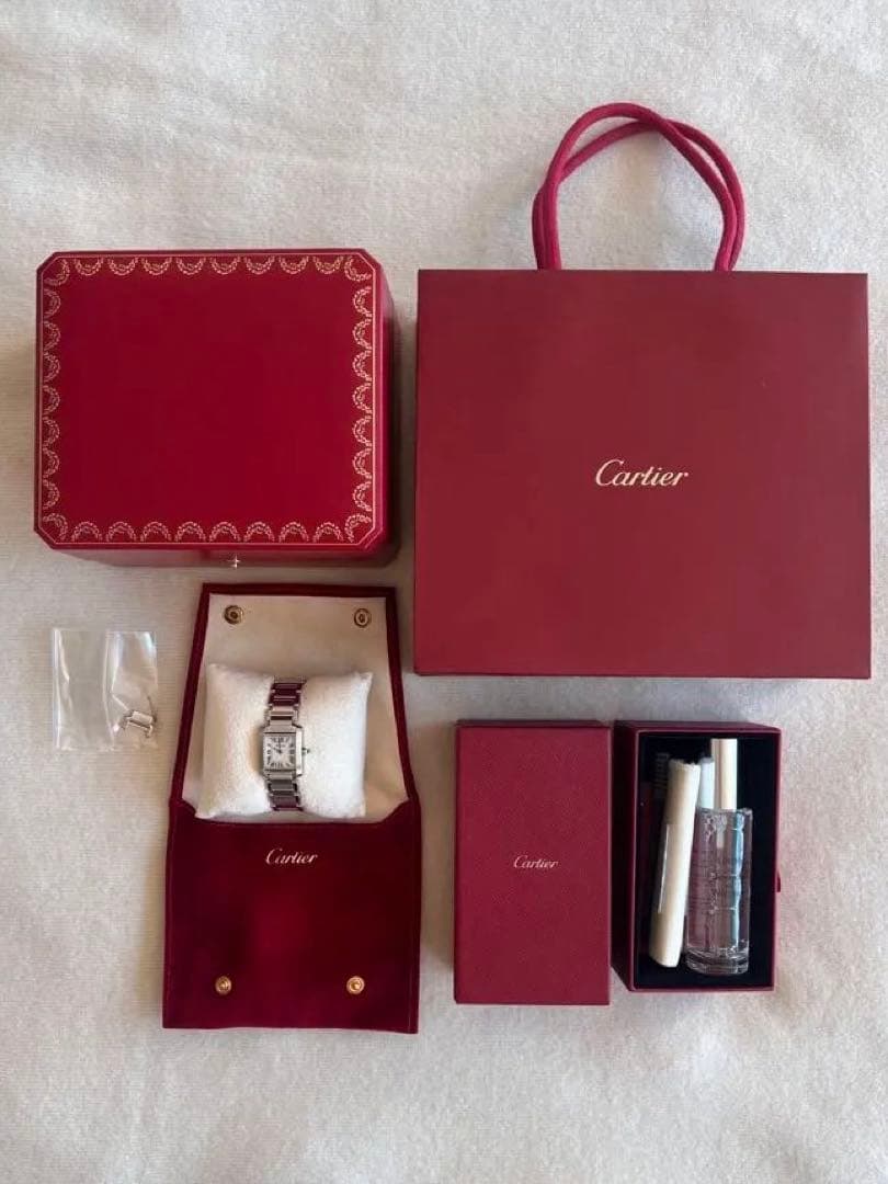 mayu.2025年直営店OH済み　カルティエ　タンクフランセーズSM カルティエ(Cartier) 2025新作 カルティエのアイコンウォッチ「タンク