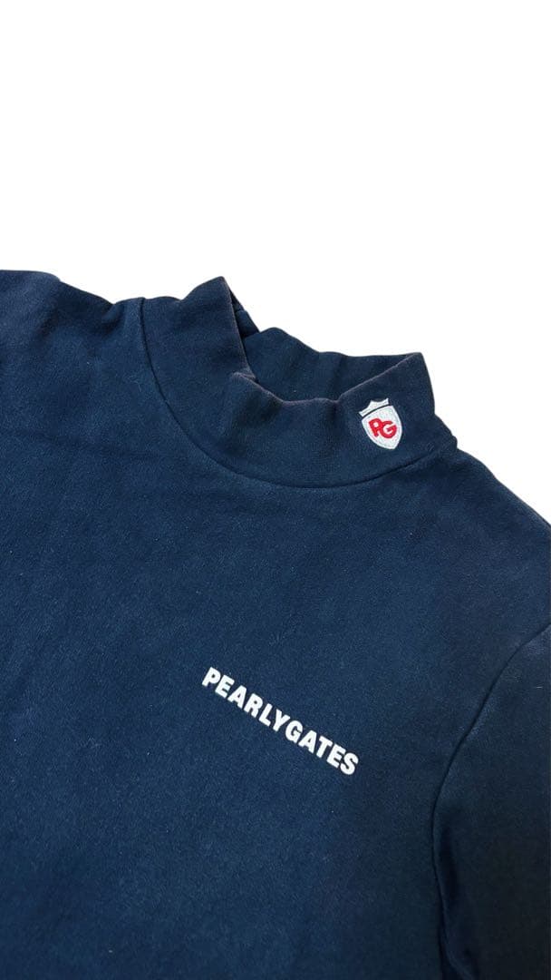 PG パーリーゲイツ モックネック トップス 裏起毛 メンズ4 M - メルカリ