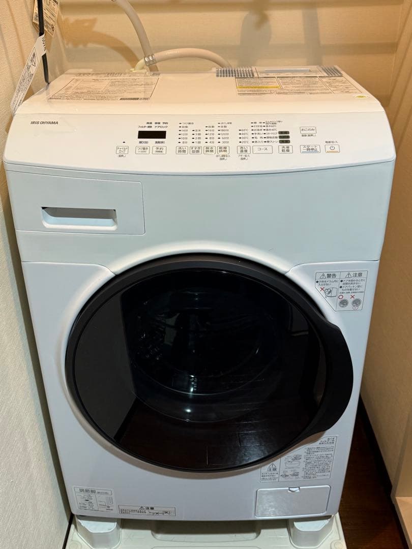 アイリスオーヤマドラム式洗濯機　CDK842-W 楽天市場】ドラム式洗濯機 8kg 洗濯乾燥機 乾燥機能付 アイリス