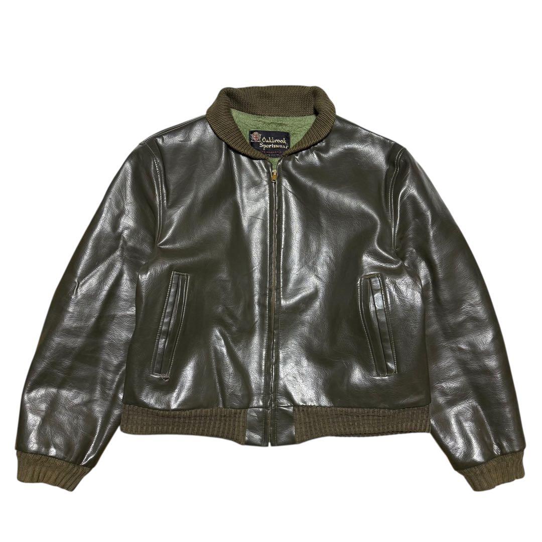60's〜70's Sears Oakbrook レザー スポーツジャケット