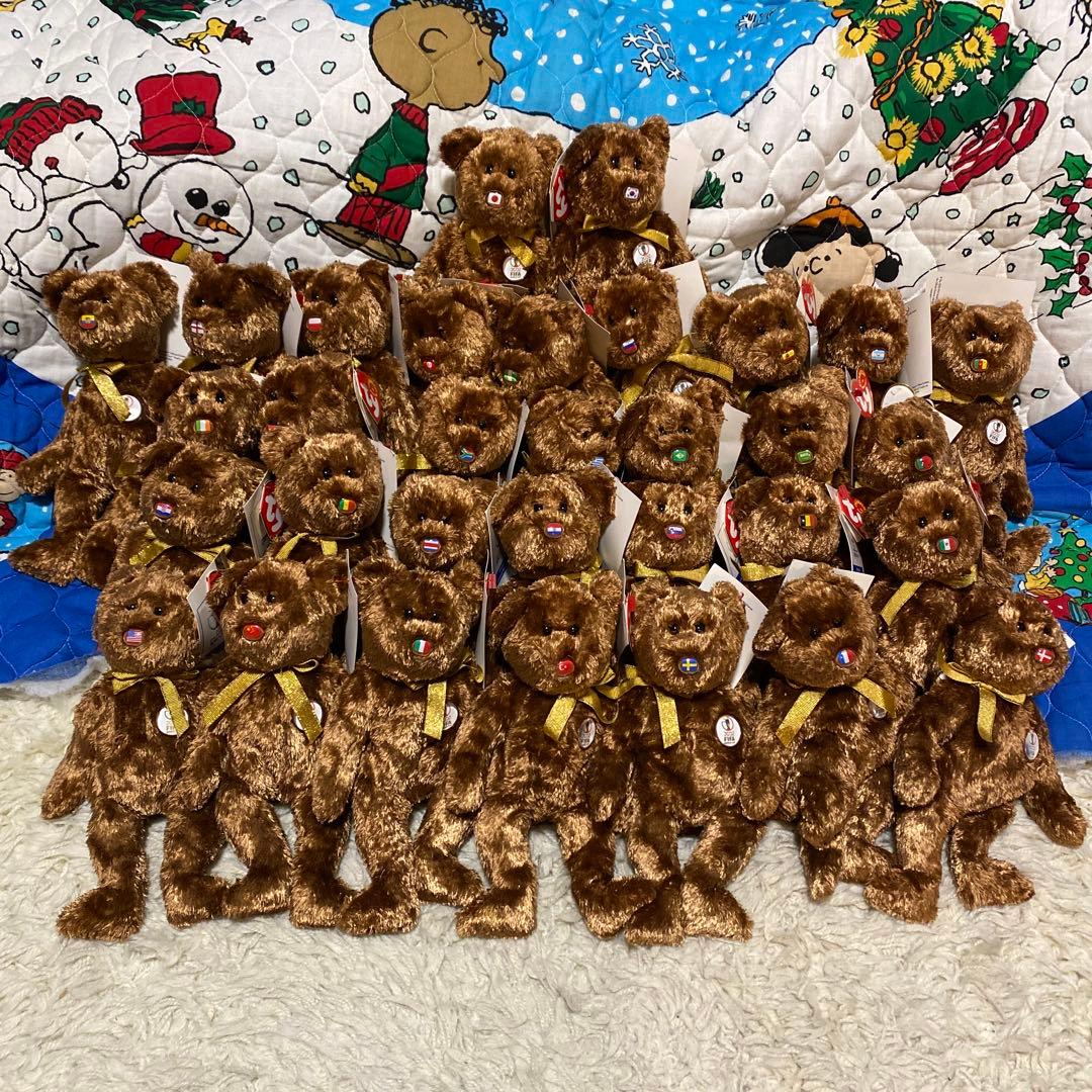 【激レア】ty ビーニー 2002 日韓ワールドカップ 32カ国32体　コンプ