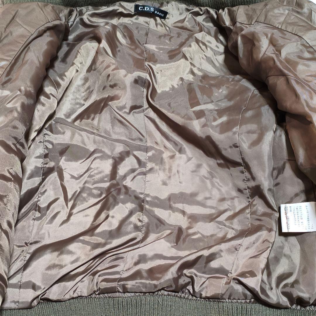 00s ファー 中綿ダウンジャケット y2k リブ 平成ギャル グラ