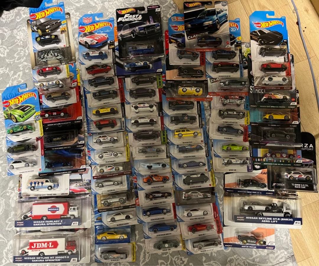 即購入不可　ホットウィール　まとめ売り　日本車